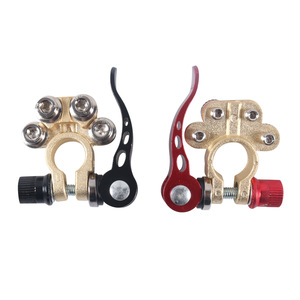 <b>Battery</b> <b>Terminal</b> Connector Set Red Black Metal Automotive <b>Battery</b> <b>Terminal</b> Accessory 1 Pair - Product Image 3