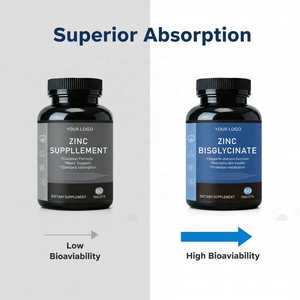 OEM/ODM Zink Bisglycinaat <span class=keywords><strong>Capsules</strong></span> - Aangepaste Private Label Volwassenen Energie Supplement 60 <span class=keywords><strong>Capsules</strong></span>/Fles 2 <span class=keywords><strong>Capsules</strong></span> Per Verpakking - Product Image 5