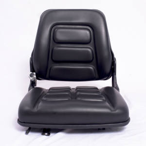 Siège de chariot élévateur en cuir de haute qualité de luxe avec accoudoir réglable pour machines agricoles, y compris les tracteurs - Product Image 6