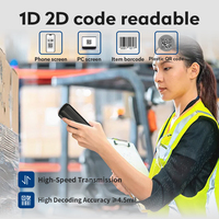 Collecteur de données sans fil 2D à transmission haute vitesse série JR RF6000, scanner de codes-barres pour la logistique d'entrepôt et la gestion des stocks