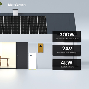 Hệ thống năng lượng mặt trời ngoài lưới điện Blue Carbon với bộ pin và biến tần, giá cho hộ gia đình: 10kW, <span class=keywords><strong>12kW</strong></span>, 15kW, 20kW, 30kW - Product Image 5