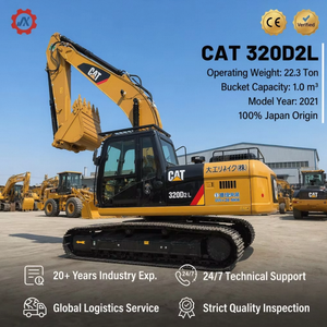 Excavadora de cadenas usada Cat 320D2L original de Japón, excavadora CAT 320D2L usada en venta - Product Image 2