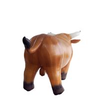 Costume de vache gonflable City Parade, entièrement coloré, pour la marche – Imperméable, durable, résistant au soleil, avec ventilateur intégré, taille personnalisable, pour l'extérieur