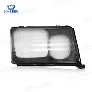ฝาครอบเลนส์ไฟหน้า W124 Mercedes-Benz ด้านหน้า1990-1995ชุดติดตั้งอัตโนมัติ - Product Image 2