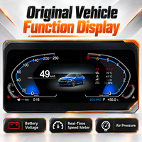 Speedometer Digital Cluster LCD 12,3 inci Baru dengan Garansi 1 Tahun untuk BMW Seri 3/4 F30/F31/F34/F35/F32/F33/F36 2013-2020