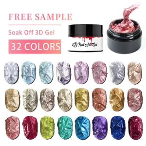 TRIONE/OEM Gel Nail Art Platine Métal 3D 4D pour Sculpture, Moulage, Peinture et Liner, Décoration d'Ongles, Vente en Gros, Marque Privée - Product Image 6