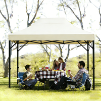 Tente d'exposition pliable portable personnalisée OEM, double couche, imperméable, en tissu Oxford, pour publicité extérieure et événements commerciaux