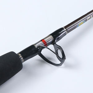 YOKI 2845930 24T karbon S-CURVE 1 bölüm 1.7m OEM Trolling tekne çubuk özel Trolling çubuklar Fuji kılavuzları - Product Image 6