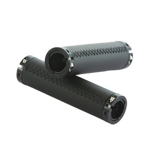 Puños para Manillar de Bicicleta de 22.2mm, de Cuero PU Cosido, Bloqueables, Normales, Impermeables, para Bicicletas de Montaña, Marrón y Negro - Product Image 2