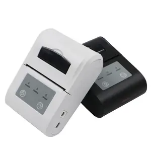 Imprimante de reçus thermique mobile portable 58mm USB et Bluetooth impresora portatil imprimante photo mini taille