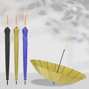 <b>Large</b> Golf Custom Personalized Waterproof Outdoor OEM Unique <b>Umbrella</b> with Solar Light - Product Image 5