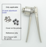 Pince à sertir manuelle pour flacons 13/15/18/20mm Machine à sceller manuelle pour sertir les outils de capsulage à main Pince à sertir les bouteilles