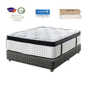Colchón de muelles de bolsillo Premium well comfort king, individual, doble, tamaño completo, espuma de memoria, 7/9 Zone - Product Image 1