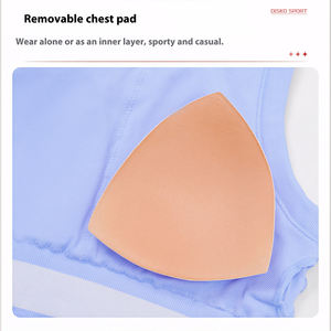 Kualitas tinggi kontras garis dua nada tenis hidup tank Top potong dan dengan saku rok tenis <span class=keywords><strong>2</strong></span> potong Set - Product Image 3