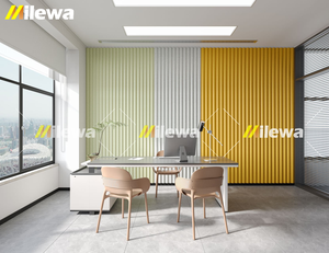 แผ่นใยโพลีเอสเตอร์100% แบบทันสมัยแผ่นอะคูสติกดูดซับเสียงสำหรับสัตว์เลี้ยงติดเพดานโรงแรมโรงเรียนทำจากโรงงานโดยตรงเป็นมิตรกับสิ่งแวดล้อม - Product Image 4