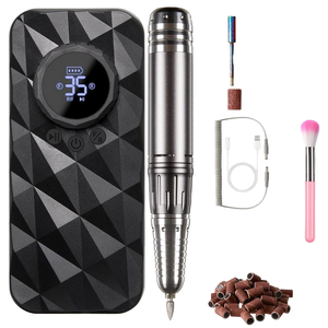 Máquina Profesional para Manicura, 40000 RPM, Recargable, Juego de Limas Eléctricas para Uñas, Brocas para Pulir Gel, Uñas Acrílicas - Product Image 1