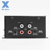 Amplifier Mobil Kelas D EVO Series EVO6 800.4 Super Mini High End untuk Sistem Audio dengan Crossover dan Equalizer