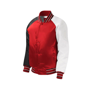 Chaqueta de Satén Personalizada al por Mayor, Chaqueta de Invierno Cortavientos con Logotipo Personalizado, Chaqueta Casual de Satén para Hombre - Product Image 2