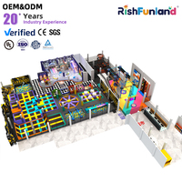 Parque de Trampolines Interior, Equipo de Escalada en Roca, Circuito Ninja Warrior, Zona de Juegos con Foso de Espuma, Fabricante de Parques de Juegos Familiares