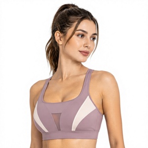 Soutien-gorge de sport sans couture pour femme, respirant, extensible dans quatre directions, idéal pour le yoga, la gym, le fitness et la course, haut de gamme à maintien élevé, anti-bactérien - Product Image 2