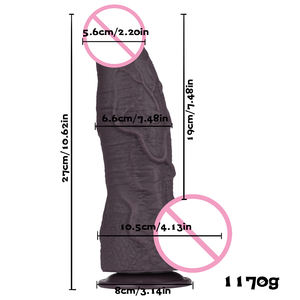 リアルな大型シリコンディルド、アナルストレッチ用、巨大な太いバットプラグ、上級者向けの女性、男性、ゲイ向けの大人のおもちゃ - Product Image 6