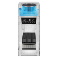 Purificateur d'air électrique pour chambre à coucher Smart Home pour véritable filtre HEPA pour allergènes animaux de compagnie en plastique debout EU filtre à air au charbon actif