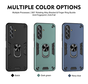 Funda Protectora para Automóvil de Doble Capa con Soporte Magnético para <span class=keywords><strong>Samsung</strong></span> Galaxy A17 / A07 / A76 A56 A36, Protección de Lente, TPU, PC, Resistente <span class=keywords><strong>a</strong></span> Golpes - Product Image 6