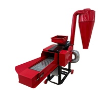 Nouvelle machine à couper la paille électrique et à essence à haute efficacité, hacheuse d'ensilage, broyeur de paille, capacité de 5 tonnes/h pour l'alimentation des animaux de ferme