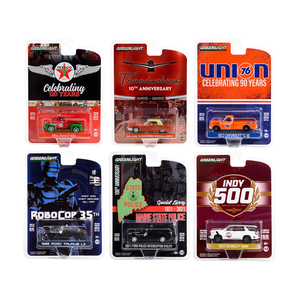 ชุด6ชิ้นไฟเขียวสำหรับ1/64 DCD ชุด15 1/64รถโมเดลรถโมเดล Diecast โดยไฟเขียว"