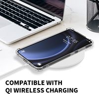 Coque de téléphone transparente souple antichoc en TPU, vente en gros d'usine, pas chère, pour iPhone 18 17 16 15 14 Pro Max, protection intégrale