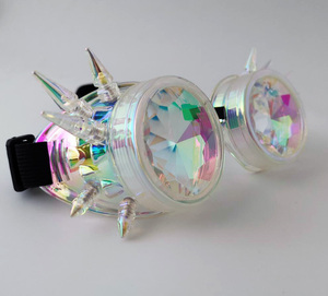 Nuevas Gafas <span class=keywords><strong>de</strong></span> Fiesta Steampunk con Efecto <span class=keywords><strong>de</strong></span> Fuegos Artificiales en Color Rosa, Modernas y Divertidas, para Diwali, Ramadán, Graduación, San Valentín, <span class=keywords><strong>Acción</strong></span> <span class=keywords><strong>de</strong></span> <span class=keywords><strong>Gracias</strong></span> - Product Image 2