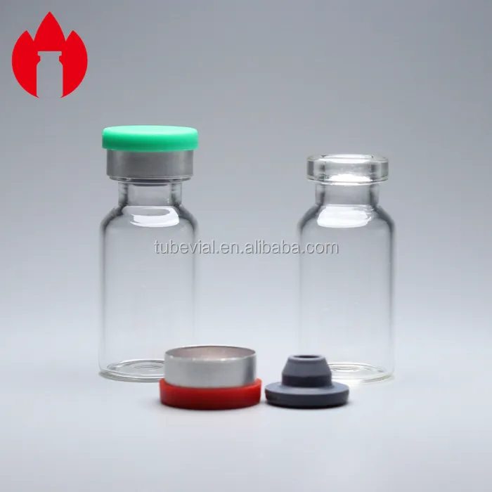 3ml Clear Empty Pharmaceutical Vaccine Glass Vial Bottles