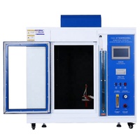 Probador de Inflamabilidad Horizontal-Vertical UL94 con Pantalla Táctil, Cámara de Prueba de Resistencia al Fuego para Laboratorio