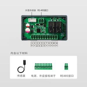Controlador de Temperatura y Humedad Industrial Mini Personalizable NOXT Northcote CZCS-F para Gabinete, Comunicación RS485, 1C/3%RH E445 - Product Image 5