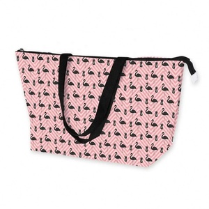 Vente en gros de sacs de plage fourre-tout pliables et imperméables imprimés sur mesure style doux et frais pour l'automne et le printemps préparez-vous pour l'été - Product Image 1