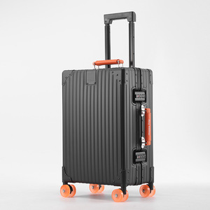 <span class=keywords><strong>Valigia</strong></span> Trolley di Lusso in Alluminio con Ruote Girevoli e Serratura TSA, Guscio Rigido, 28 Pollici, Grande Formato - Product Image 3