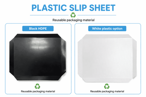 Economica Lastra in Plastica HDPE Riciclata con Superficie Goffrata, Alternativa al Pallet per Spedizioni Marittime a Basso Prezzo - Product Image 2