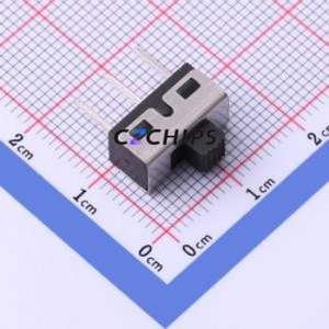 SS-12D10-G3 Slide Switch Through hole Component (THT) Switch Single Pole Double Throw Rectangle Pin Header PC Pin 12.7mm - Product Image 1