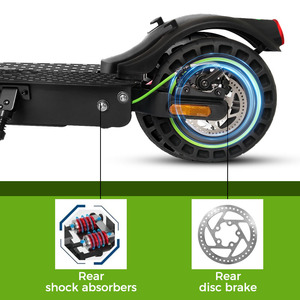 High Performance Electric Scooter <b>Fast</b> <b>Charging</b> Long Distance Travel Powerful Brushless Motor - Product Image 5