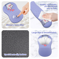 Ensemble repose-poignets ergonomique 3D personnalisé en mousse à mémoire de forme pour clavier et souris