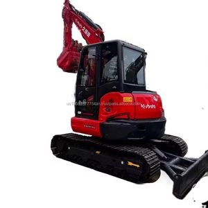 รถขุดมือสอง KX155 รุ่นปี 2023 น้ำหนัก 6 ตัน คุณภาพสูง อะไหล่เครื่องยนต์แท้จากญี่ปุ่น ความจุบุ้งกี๋ 0.22 ลูกบาศก์เมตร - Product Image 1