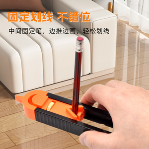 Contour Gauge Plastic Standard Accuracy Woodworking Outline Ruler Marking Tool - Product Image 2