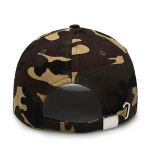 Casquette unisexe ajustée à 6 panneaux The Hat Pros Original en sergé de coton laineux camouflage - Petite-Moyenne - Kryptek Highlander - Product Image 6
