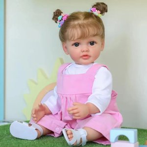 Factory Direct Supply <strong>Realistic</strong> Baby <strong>Doll</strong> 55cm Bebe <strong>Doll</strong> Reborn <strong>Cheap</strong> Newborn Baby Toddler <strong>Doll</strong> for Kids Toys - Product Image 5