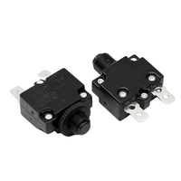 Interruptor de Circuito Micro, Botón de Reinicio L2 25A, Reinicio Automático y Manual, Interruptor Térmico, Dispositivo de Protección Contra Sobrecarga
