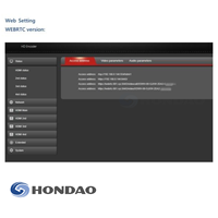 Encodeur HD MI HDH1000 H.264/H.265 haute définition avec protocoles SRT/HTTP/RTSP/RTMP pour FTTH