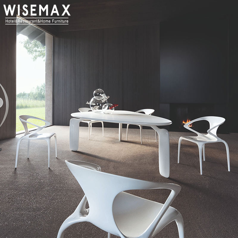 WISEMAX mobili moderni scrivanie per la casa legno irregolare