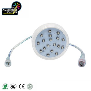 Yaygın Kullanılan <span class=keywords><strong>3</strong></span> W DC24V 16 Adet 60mm Programlama LED Işıkları Oyun Alanı Piksel Işık - Product Image 3