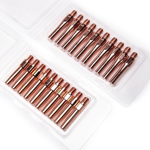 FEIMATE Đầu Tiếp Xúc M6 * 45 Cho Bộ Phận Mỏ Hàn <span class=keywords><strong>CO2</strong></span> 200A/350A/500A Với Máy Hàn Mig Đồng 8Mm - Product Image 1