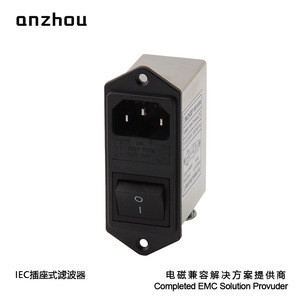 Filtro de Corriente Anzhou IEC CW2C 10A Tipo T de Modo Común para Alimentación - Product Image 5